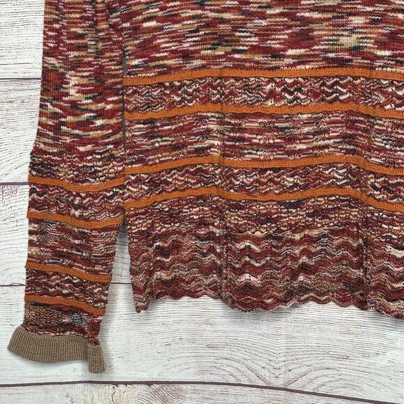 Sam Edelman Y2K Vibes Cathy Striped Pullover Cozy Soft Sweater Size Large New - Picture 6 of 11